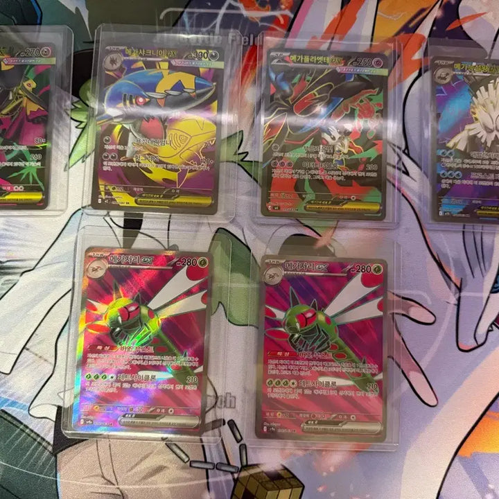 [BUNJANG] Pokemon Card Mega SAR 1 Type + SR 21 Cards Bundle Set / 포켓몬카드 메가 sar1종 + sr23장 일괄 한판