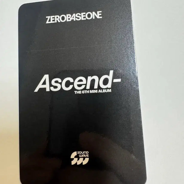 [SOLD OUT] 제로베이스원 zb1 어센드 Ascend 11 ver 사운드웨이브 김태래