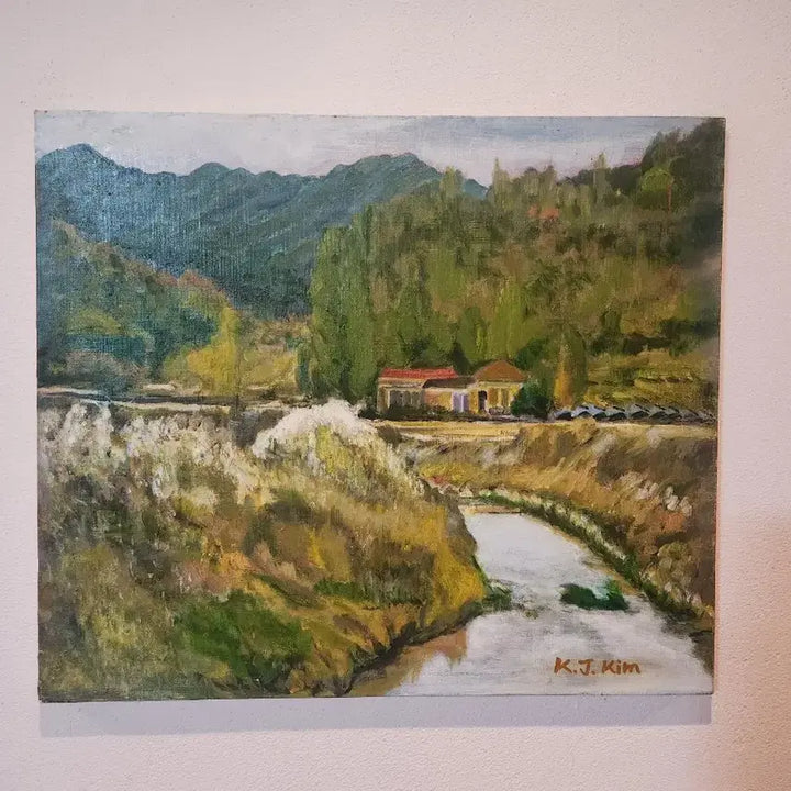 [BUNJANG] Kim Kyung Jin Oil Painting "Nature&