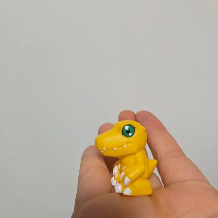 [BUNJANG] Digimon Adventure Agumon Finger Puppet Figure / 캐릭터 인형 피규어 고전 만화 굿즈 디지몬 어드벤처 아구몬 손가락인형