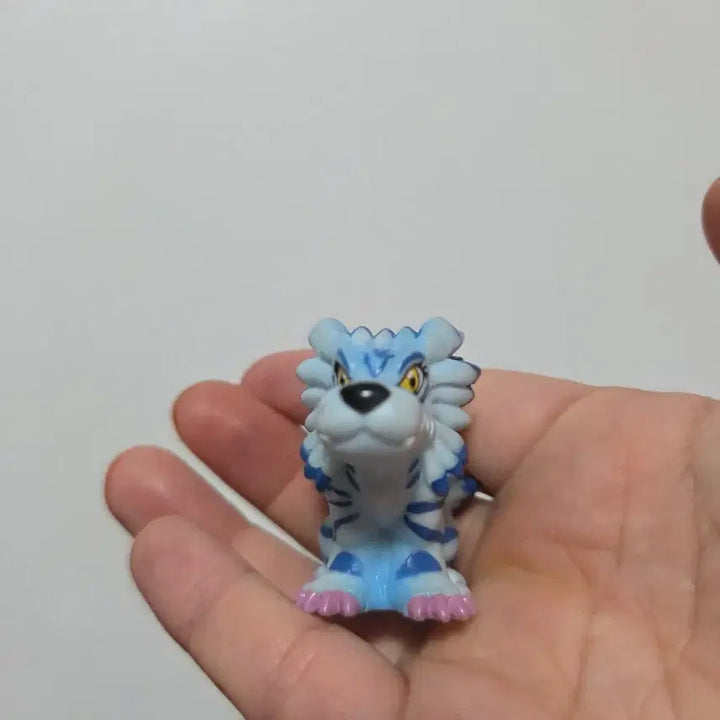 [BUNJANG] Digimon Adventure Garurumon Finger Puppet / 캐릭터 인형 피규어 고전 만화 굿즈 디지몬 어드벤처 가루몬 손가락인형
