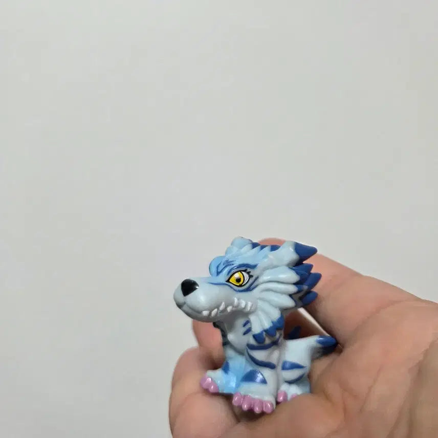[BUNJANG] Digimon Adventure Garurumon Finger Puppet / 캐릭터 인형 피규어 고전 만화 굿즈 디지몬 어드벤처 가루몬 손가락인형