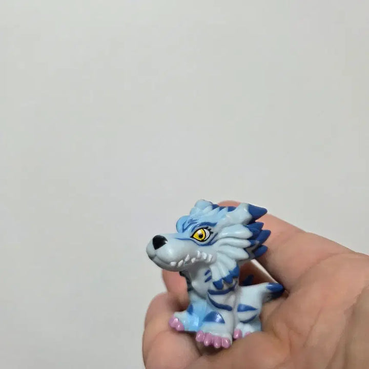 [BUNJANG] Digimon Adventure Garurumon Finger Puppet / 캐릭터 인형 피규어 고전 만화 굿즈 디지몬 어드벤처 가루몬 손가락인형
