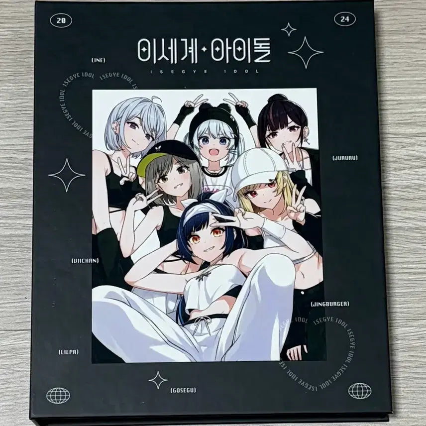 [BUNJANG] Idol Collection Photocard Binder Set / 이세계아이돌 포토카드 바인더 북 일괄