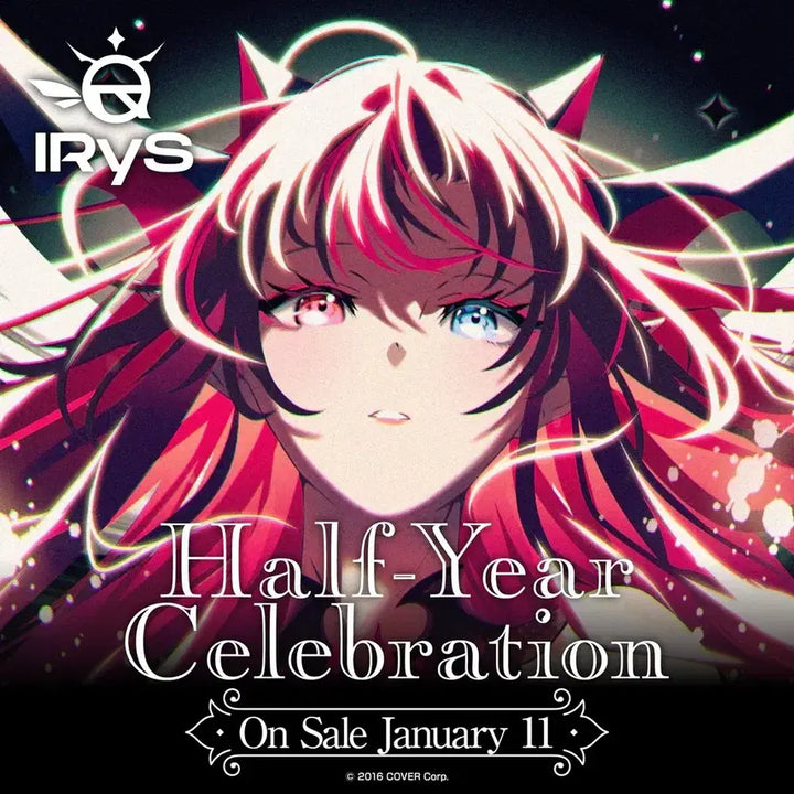 [BUNJANG] HOLOLIVE IRyS 2nd Anniversary Goods CD + Keychain / 홀로라이브EN 아이리스 IRyS 반주년 기념 CD + 키링