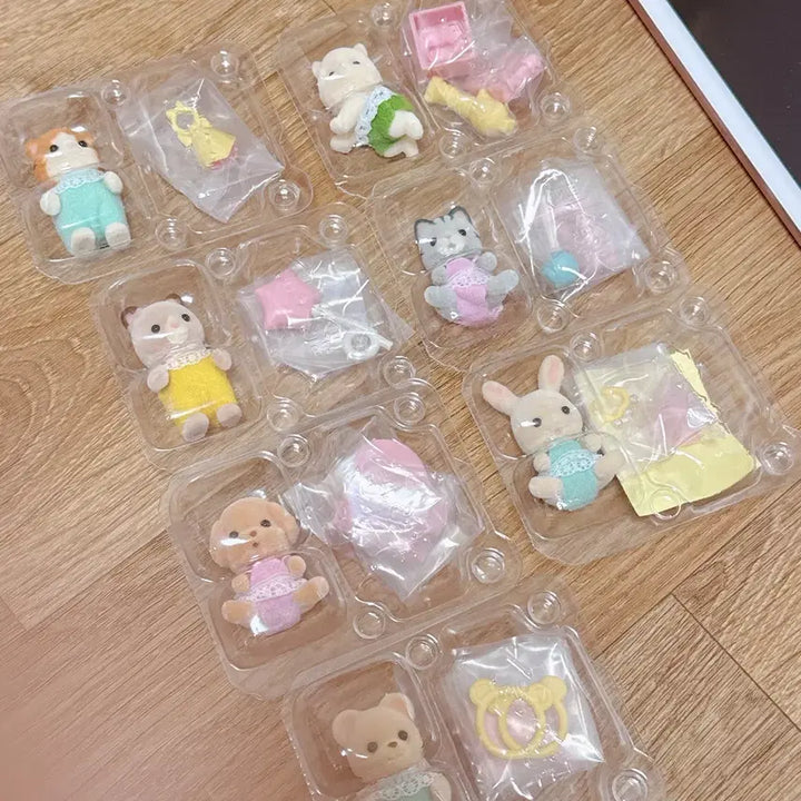 [BUNJANG] Sylvanian Families Baby Party Blind Bag Series 8 Types Bundle Set / 실바니안 블라인드백 아기 파티 8종 일괄