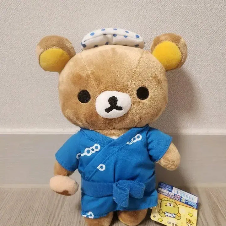 [BUNJANG] Rilakkuma Onsen Plush Toy / 온천 리락쿠마 인형