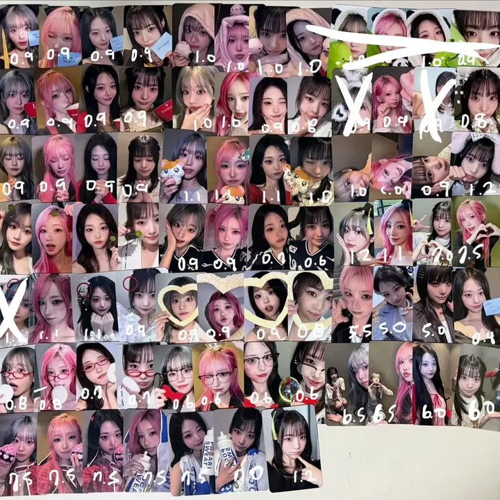 [BUNJANG] QWER Ceremony POB Beatroad Mini Record Photocard (Chodan) / QWER 세레모니 미공포 큐떱 포카 비트로드 미니레코드 디마뮤 쵸단