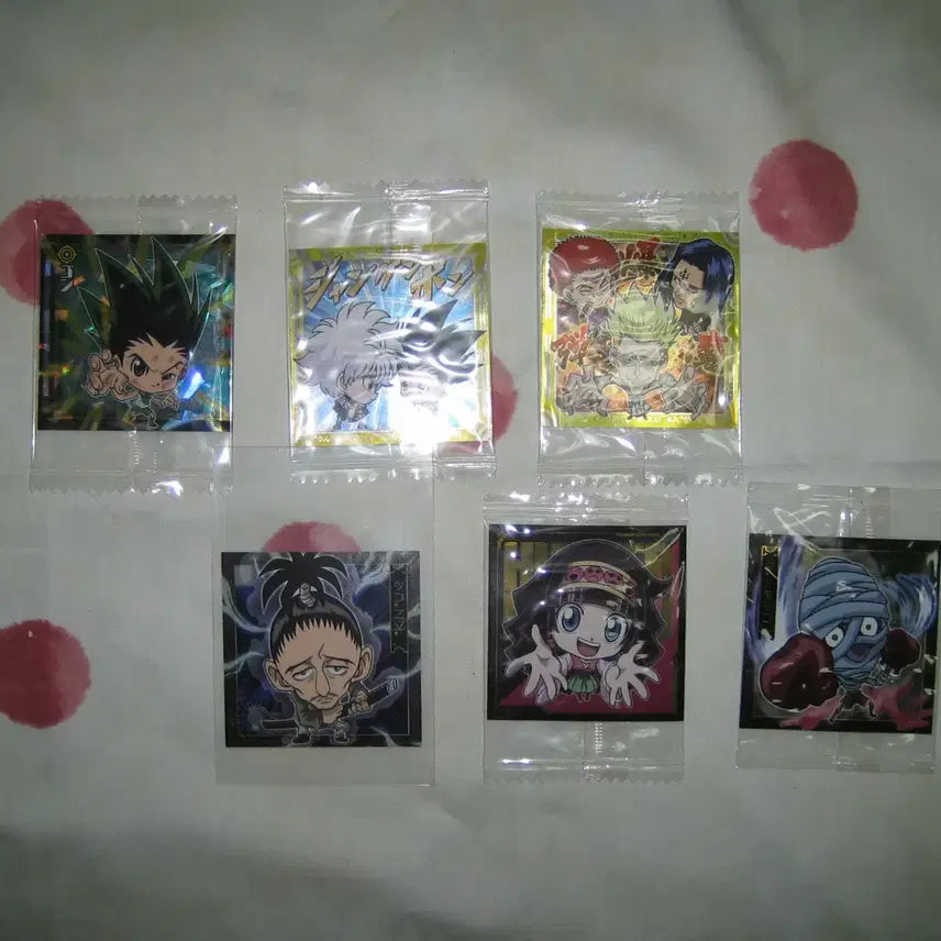 [BUNJANG] Hunter x Hunter Wafer Square Sticker Bundle Set (Sealed) / (미개봉) 헌터X헌터/ 헌헌 웨하스 사각 스티커 일괄