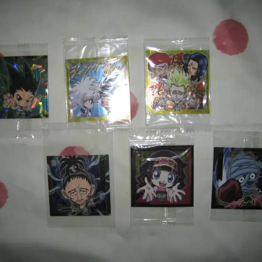 [BUNJANG] Hunter x Hunter Wafer Square Sticker Bundle Set (Sealed) / (미개봉) 헌터X헌터/ 헌헌 웨하스 사각 스티커 일괄
