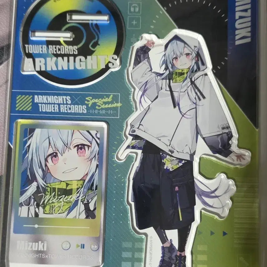 [BUNJANG] Arknights Tower Records Mizuki Acrylic Stand / 명일방주 타워레코드 미즈키 아크릴 스탠드 판매