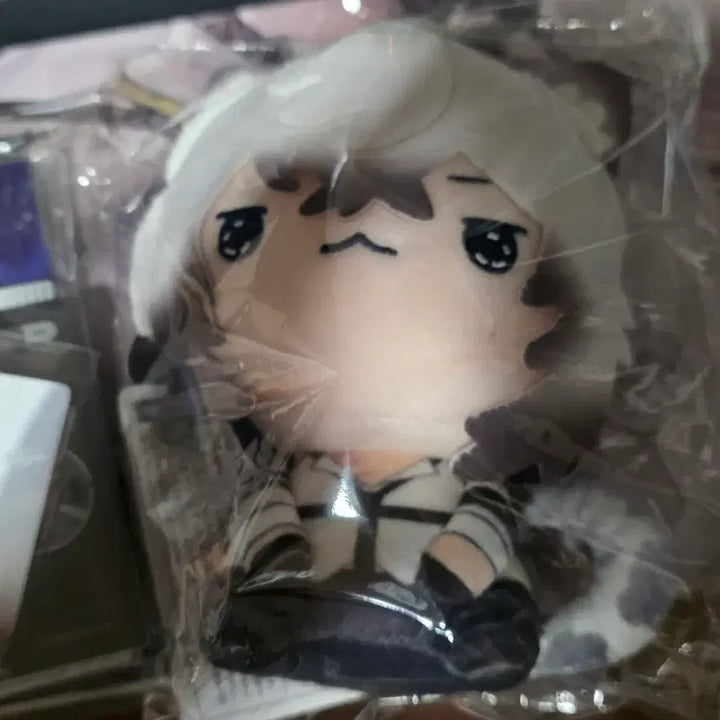 [BUNJANG] Arknights SilverAsh Plush &amp; Photocard Set / 명일방주 실버애쉬 인형 &amp; 포카 판매