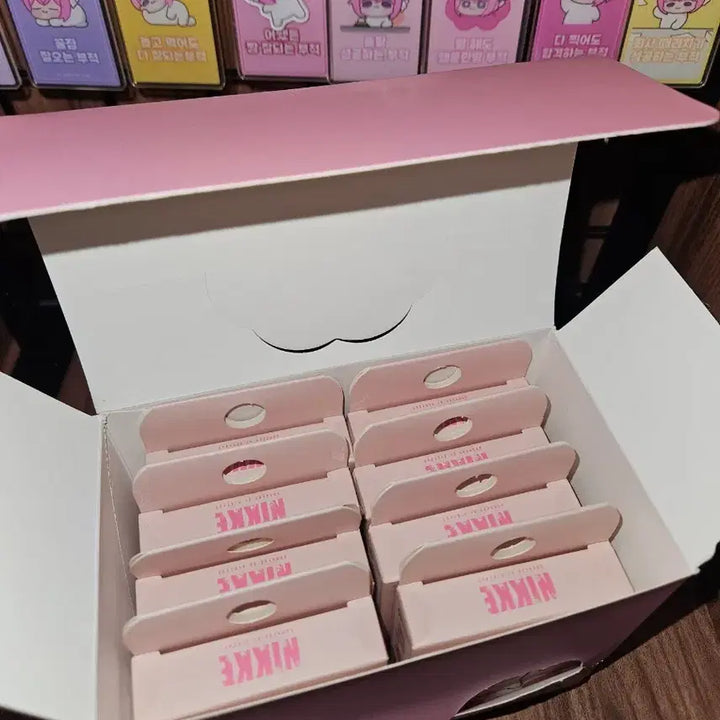 [BUNJANG] Niche Dororong Acrylic Charm Lucky Charm Set / 니케 도로롱 키링 행운부적 8종 판매합니다.