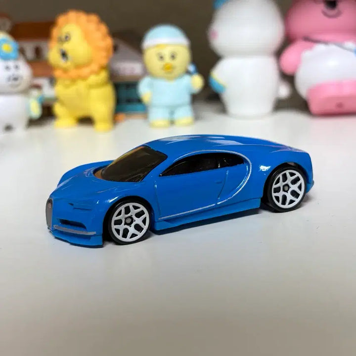 [BUNJANG] Hot Wheels Bugatti Chiron Blue Diecast Model Car / 핫휠 부가티 시론 블루 미니카 다이캐스트