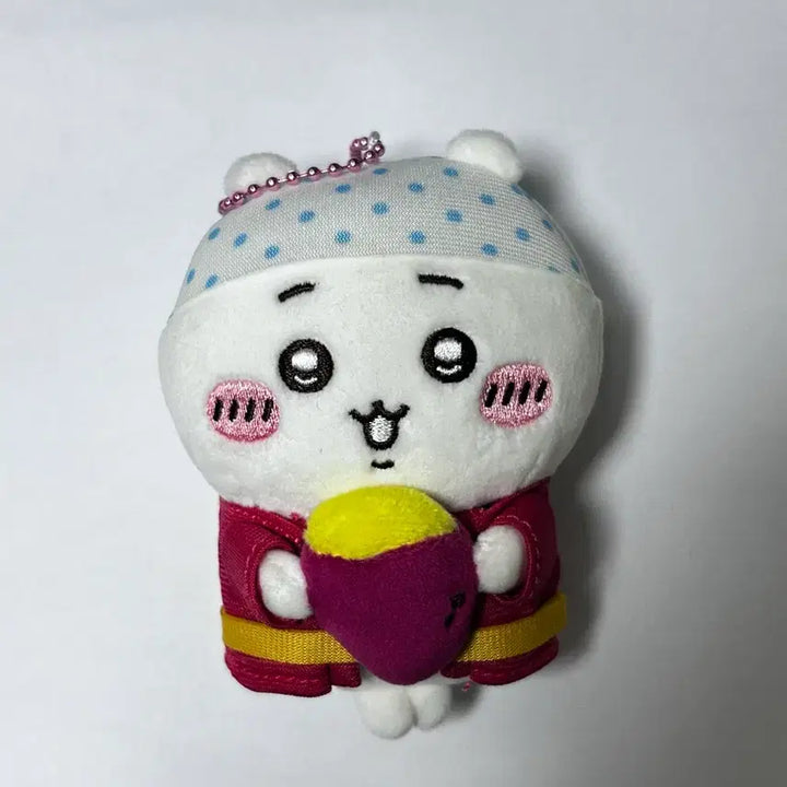 [BUNJANG] Chiikawa Sweet Potato Plush Keychain / 치이카와 고구마 인형 키링