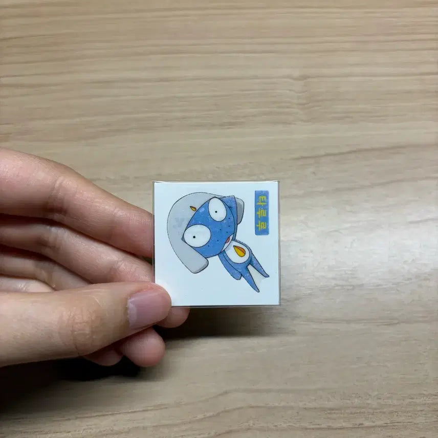 [BUNJANG] Shani Keroro Ttaruru Sticker / 케로로 [샤니] 띠부씰 타루루