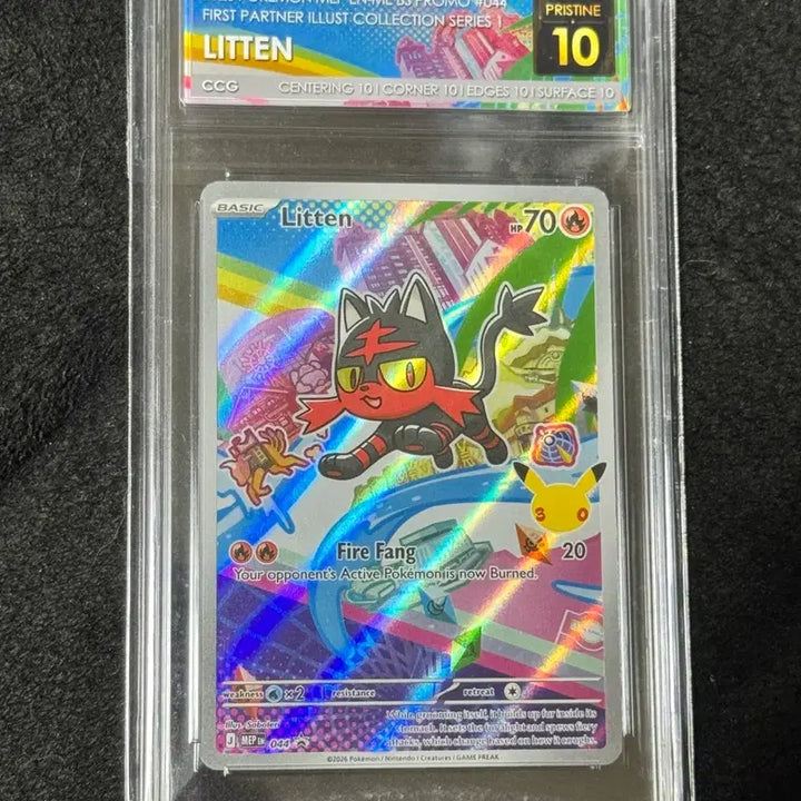 [BUNJANG] Meowscarada Frosted CCG 10 Pristine Grade Card / 냐오불 북미판 ccg 10 프리스틴