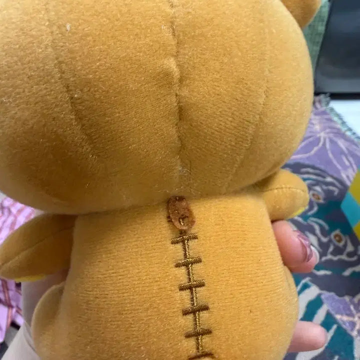 [BUNJANG] Rilakkuma Plush Toy with Velcro / 리락쿠마 인형 찍찍이