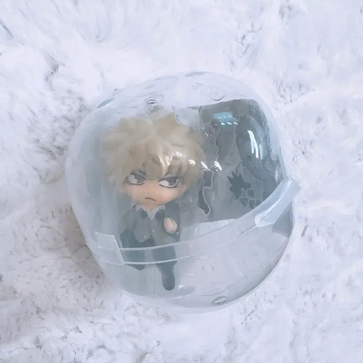 [BUNJANG] My Hero Academia Depofig Bakugo Uniform Keyring (Sealed) / 캡슐미개봉) 나히아 데포피그 바쿠고 교복바쿠고 키링