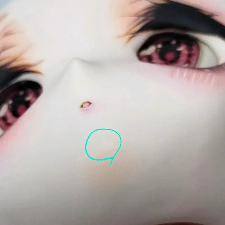 [BUNJANG] Custom Dollfie Dream Head (DDH-01) - Artist Customization - Semi-White Skin / 돌피드림 mdd 커스텀 헤드 구관 구체관절인형 ddh-01 일옥 딜러제
