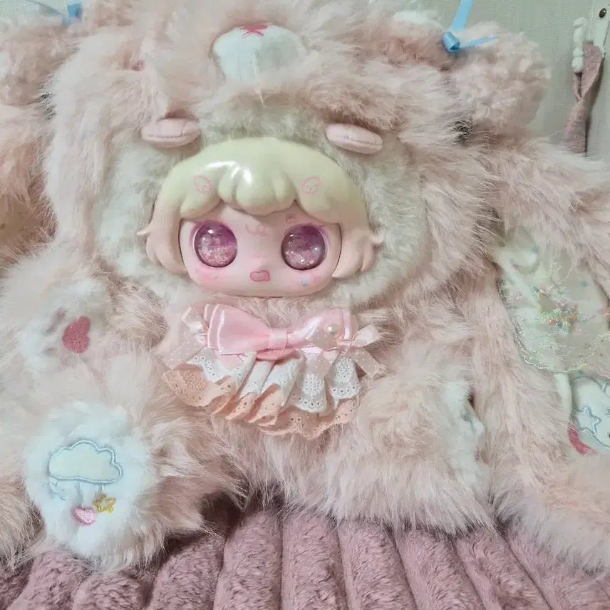[BUNJANG] Takeout To Meet 800% Pink Rabbit Plush / 테이크아웃 투밋 800% 핑크토끼