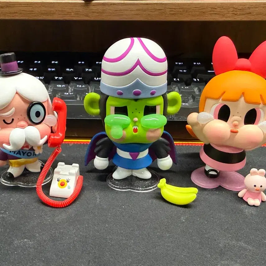 [BUNJANG] Pop Mart CRYBABY Powerpuff Girls Bundle Set / 팝마트) 크라이베이비 파워퍼프걸 일괄