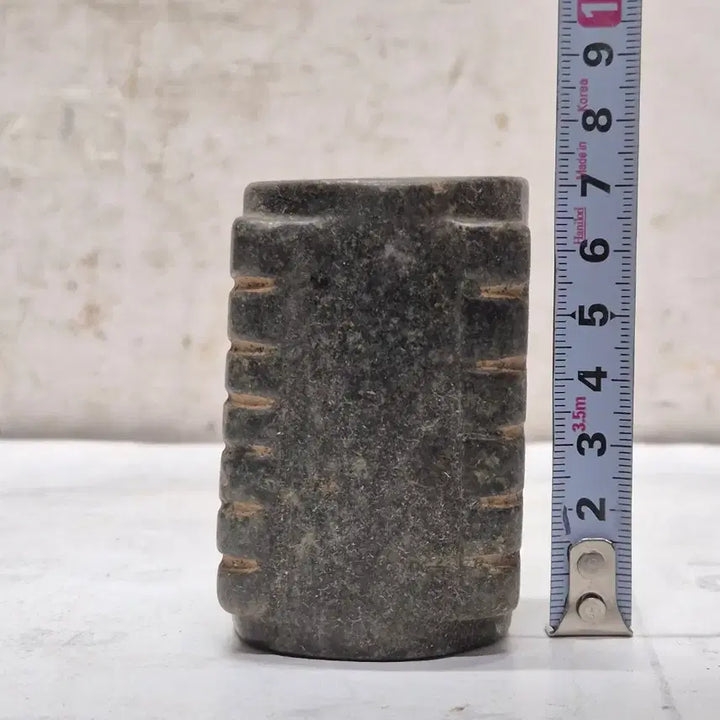 [BUNJANG] Hongshan Culture Magnet-Adhering Black Jade Artifact (C-614) / 자석이 붙는 홍산문화 흑피옥 소형 ( C - 614 )