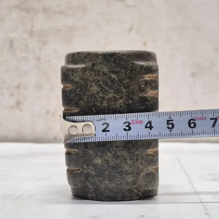 [BUNJANG] Hongshan Culture Magnet-Adhering Black Jade Artifact (C-614) / 자석이 붙는 홍산문화 흑피옥 소형 ( C - 614 )