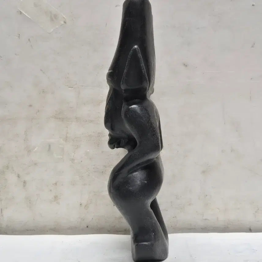 [BUNJANG] Magnet-Adhering Hongshan Culture Black Jade (Totem/Ritual Culture) / 자석이 붙는 홍산문화 흑피옥 (토템/제사문화) (by-254)