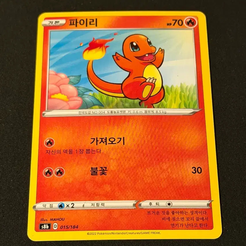[BUNJANG] Vintage Pokemon Charizard Card / 고전 포켓몬 카드 파이리