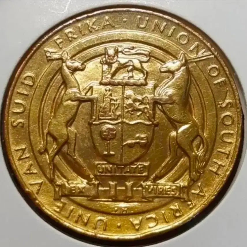 [BUNJANG] British South Africa 1935 George V &amp; Queen Mary Silver Jubilee Medal Coin / 영국령 남아프리카 미사용 1935년 조지5세&amp;메리왕비 은희년 메달.주화