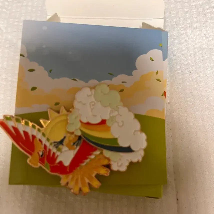 [BUNJANG] Isak Toast Pokemon Badge Ho-Oh / 이삭토스트 포켓몬뱃지 칠색조