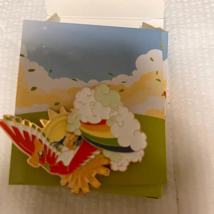 [BUNJANG] Isak Toast Pokemon Badge Ho-Oh / 이삭토스트 포켓몬뱃지 칠색조