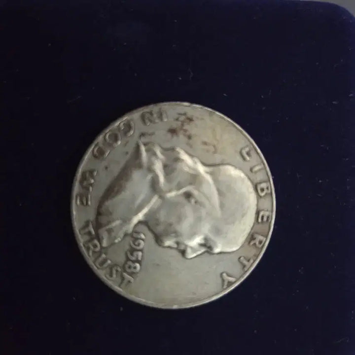 [BUNJANG] 1958 Franklin Half Dollar 90% Silver / 1958년 프랭클린  은화 90%