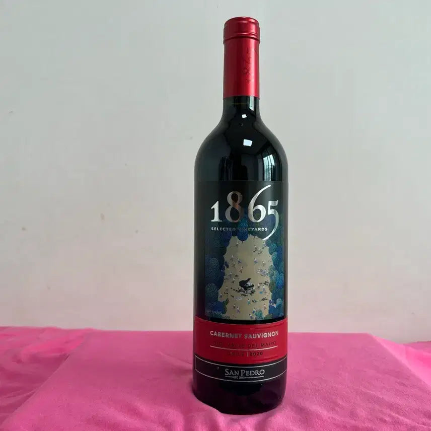 [BUNJANG] 1865 Selected Vineyard Cabernet Sauvignon 2020 Woojinyeong Collaboration Edition / 1865 셀렉티드 빈야드 카베르네 소비뇽 와인 공병 (우진영 콜라보)