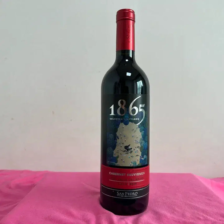 [BUNJANG] 1865 Selected Vineyard Cabernet Sauvignon 2020 Woojinyeong Collaboration Edition / 1865 셀렉티드 빈야드 카베르네 소비뇽 와인 공병 (우진영 콜라보)