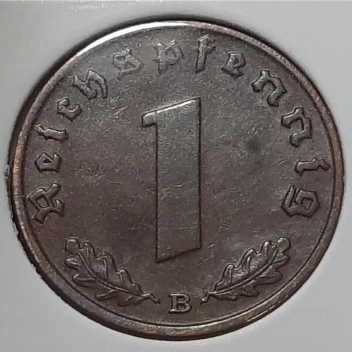 [BUNJANG] Nazi Germany 1939 1 Reichspfennig Coin / 독일 나치 1939년 1페닝.외국주화 주화 화폐 동전