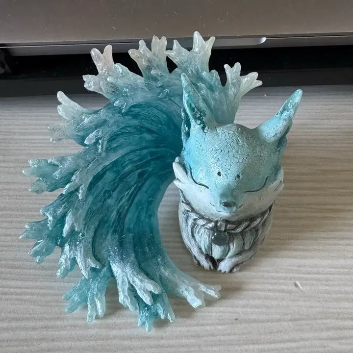 [BUNJANG] Handmade Fox Resin Art Toy / 여우 레진 아트토이