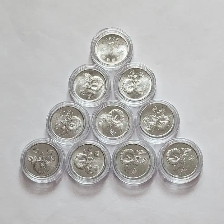 [BUNJANG] 1984 10 Won Coin Bundle Set / (특년도)1984년 10원 주화               10개 일괄