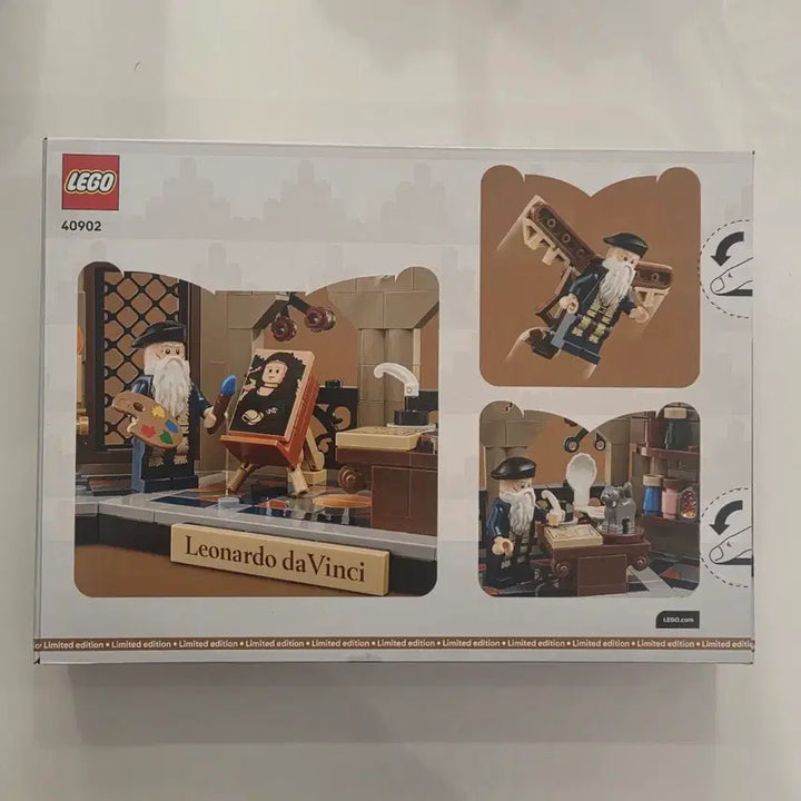 [SOLD OUT] 레고 40902 레오나르도 다 빈치에 대한 헌사