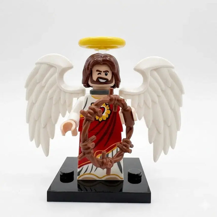 [BUNJANG] LEGO Compatible Jesus Figure with Wings and Halo / 레고 호환 예수님 피규어 (S급)