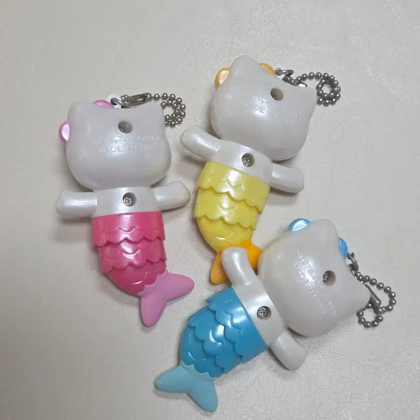 [BUNJANG] Classic Kitty Mermaid Kitty Dangling Charm Keychain / 고전키티 인어머메이드키티 달랑이 피규어키링
