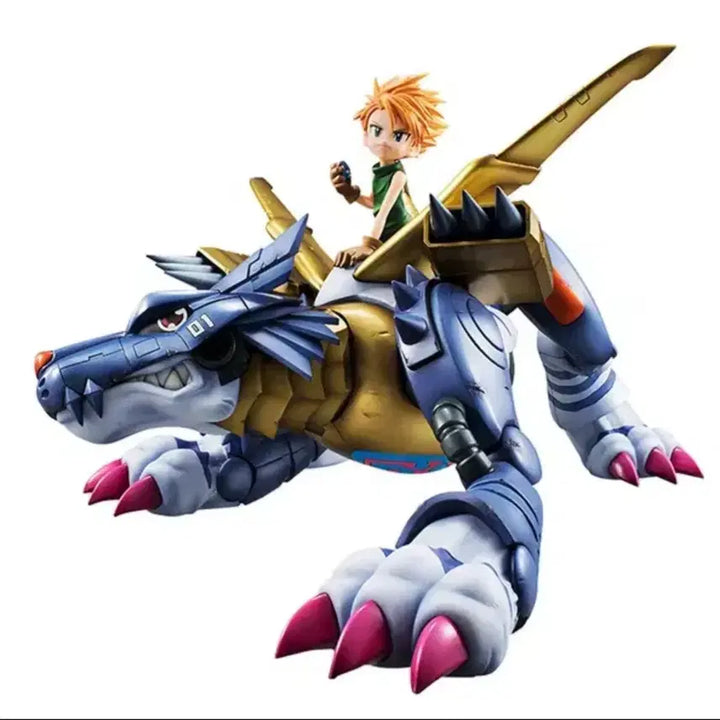 [BUNJANG] GEM MetalGarurumon &amp; Machinedramon Figure (Sealed) / 미개봉) GEM 디지몬 메탈가루몬 &amp; 메튜 피규어