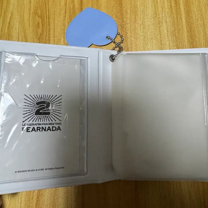 [BUNJANG] LE SSERAFIM Kim Chaewon Mini Photocard Binder / 르세라핌 김채원 미니 포토카드 바인더