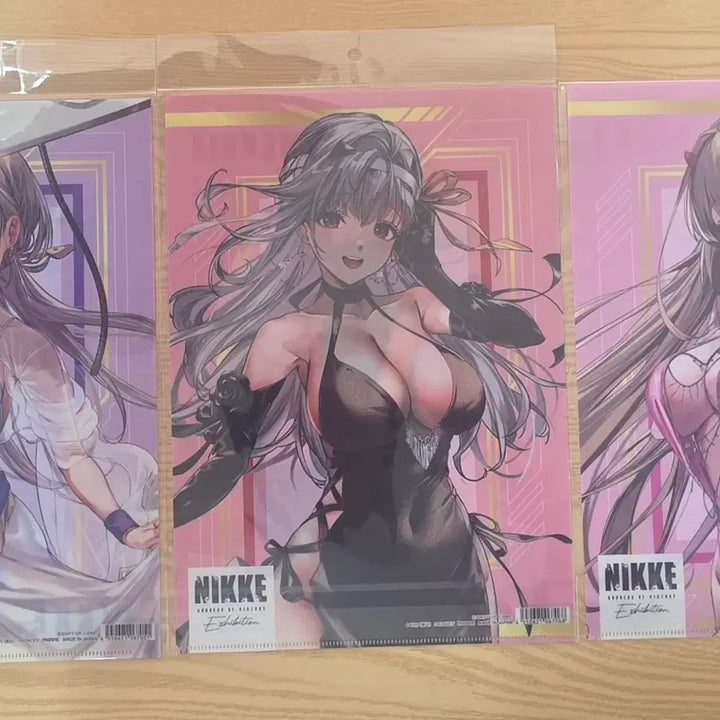[BUNJANG] Nier: Automata Japanese Exhibition Set Acrylic Stand &amp; Clear File / 니케 일본한정 전시회세트