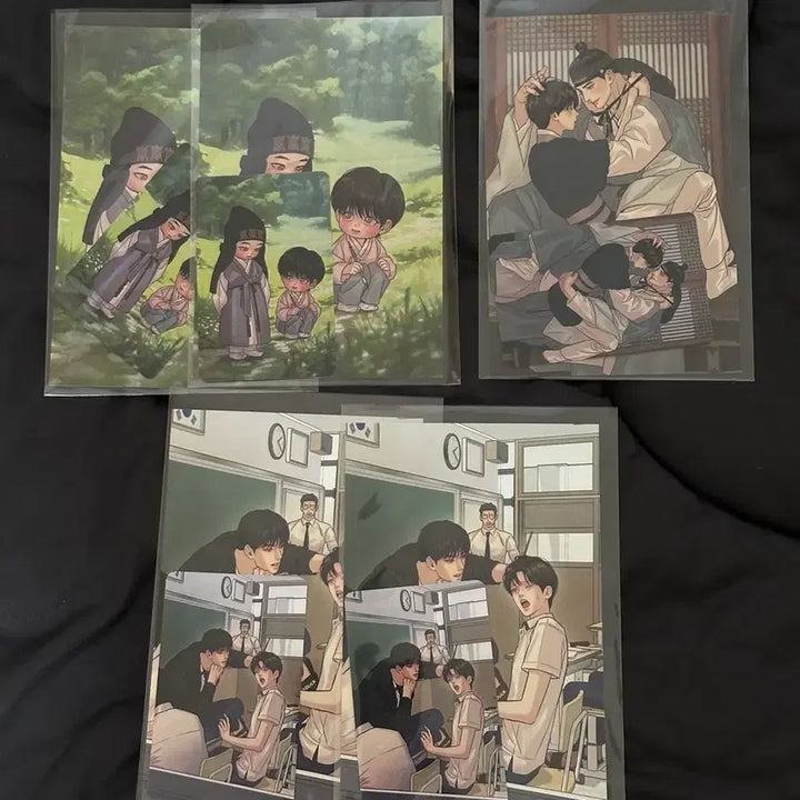[BUNJANG] Yakwa Chob TuNique Collaboration Merchandise Bundle Set / 야화첩 투니크 콜라보 굿즈 특전 일괄 양도 sell 포카 엽서 네컷