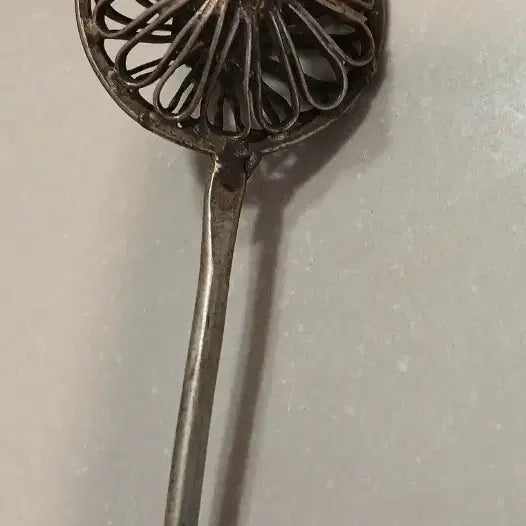[BUNJANG] White Brass Hairpin Set (4 Pieces) / 백동뒤꽂이