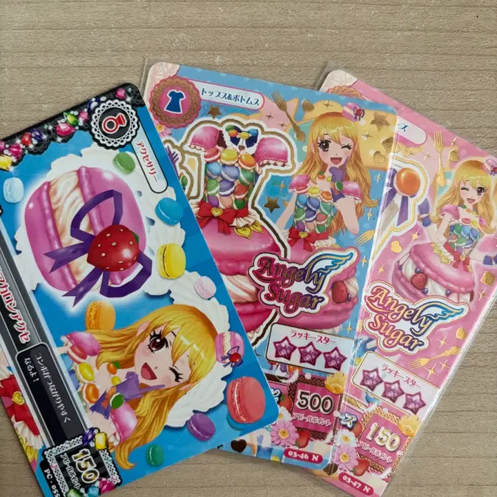 [BUNJANG] Aikatsu! Aikatsu! - Ichigo Amano - Fashion Check - Macaron Coord - Rare 1st Gen / 아이카츠 아이엠스타 희귀 1기 패션체크 무대의상 마카롱 코디 라임 이치고