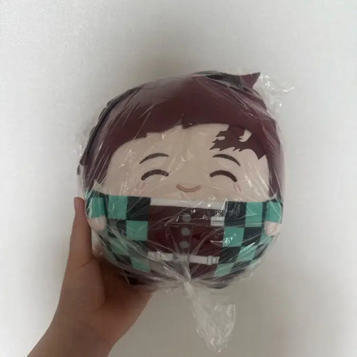 [BUNJANG] Demon Slayer Tanjiro Kamado Fuwarorin Plush (Smiling Version) - Sealed / 정품) 탄지로 후와코로링 웃는버전 미개봉새상품