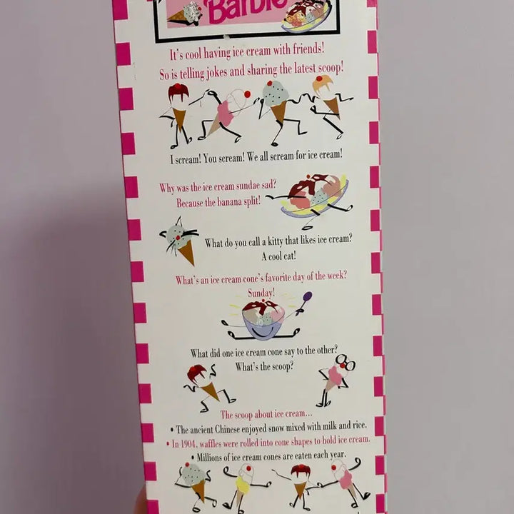 [BUNJANG] Vintage Barbie 1997 Ice Cream Special Edition Doll / 빈티지바비 1997 아이스크림 바비 스페셜 에디션